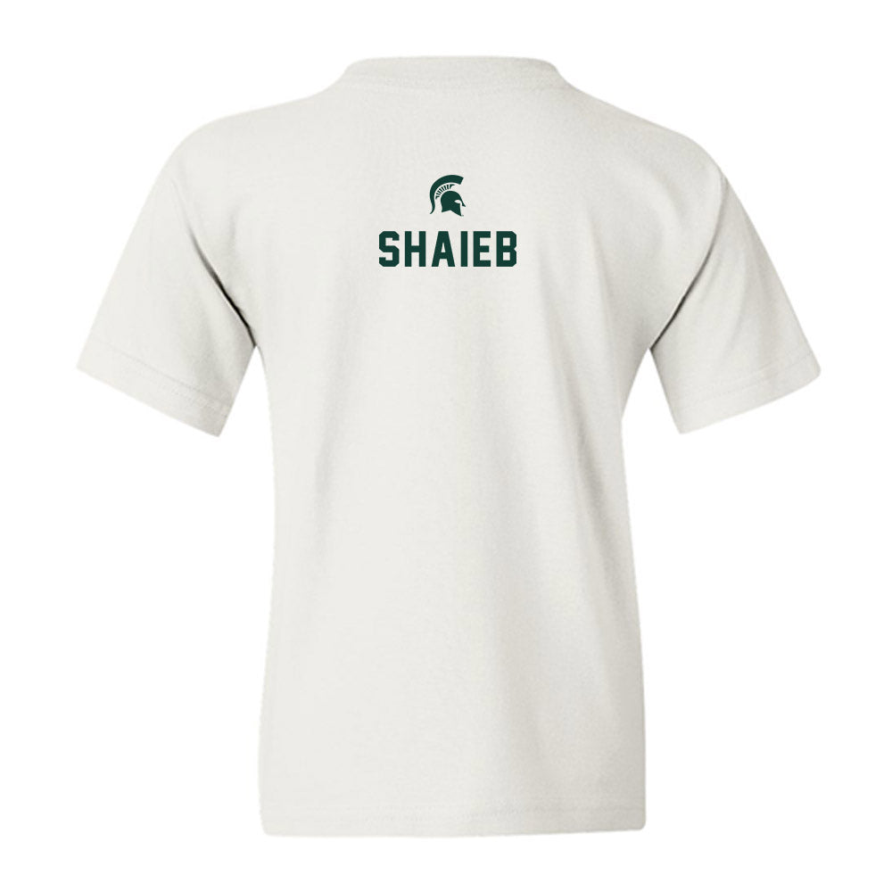 Michigan State - NCAA Men's Track & Field : Henry Shaieb - Classic Shersey Youth T-Shirt-1