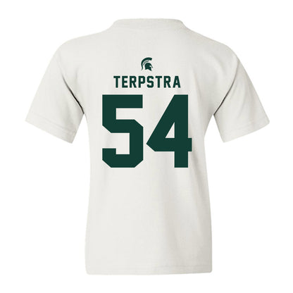 Michigan State - NCAA Football : Cooper Terpstra - Classic Shersey Youth T-Shirt-1