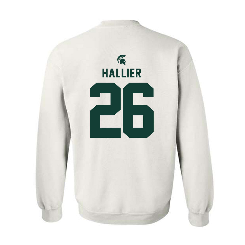 Michigan State - NCAA Women's Soccer : Miyako Hallier - Classic Shersey Crewneck Sweatshirt-1