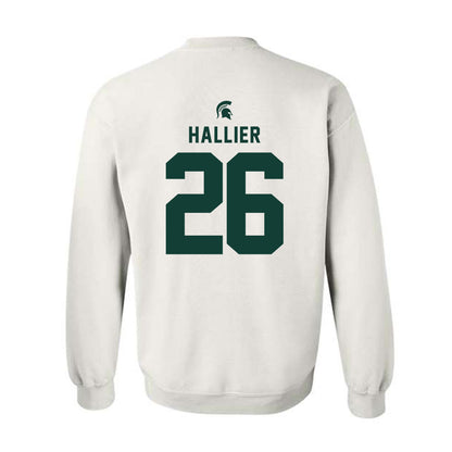 Michigan State - NCAA Women's Soccer : Miyako Hallier - Classic Shersey Crewneck Sweatshirt-1