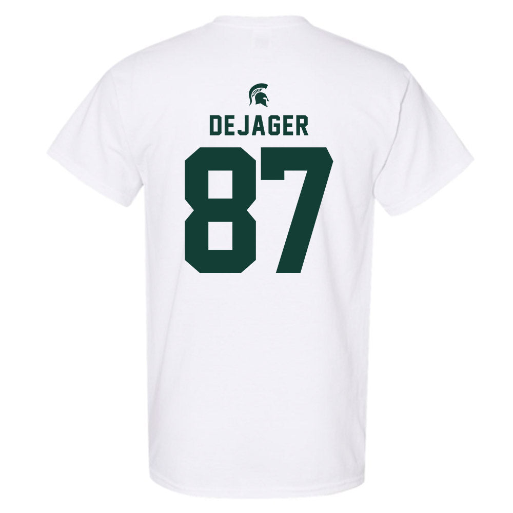 Michigan State - NCAA Football : Luke DeJager - Classic Shersey T-Shirt-1