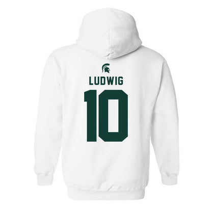 Michigan State - NCAA Men's Soccer : Richie Ludwig - Classic Shersey Hooded Sweatshirt-1