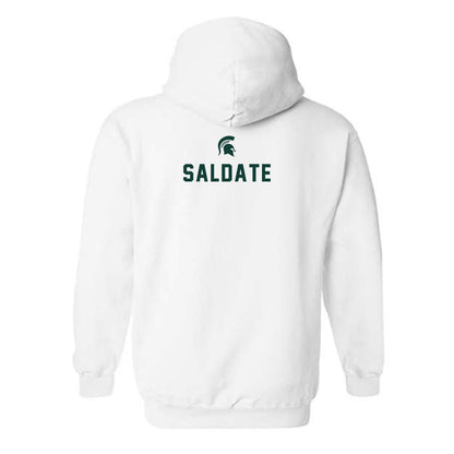 Michigan State - NCAA Wrestling : Chase Saldate - Classic Shersey Hooded Sweatshirt-1