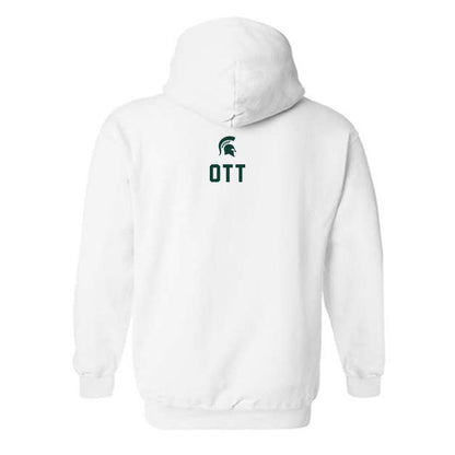 Michigan State - NCAA Women's Rowing : Madison Ott - Classic Shersey Hooded Sweatshirt-1