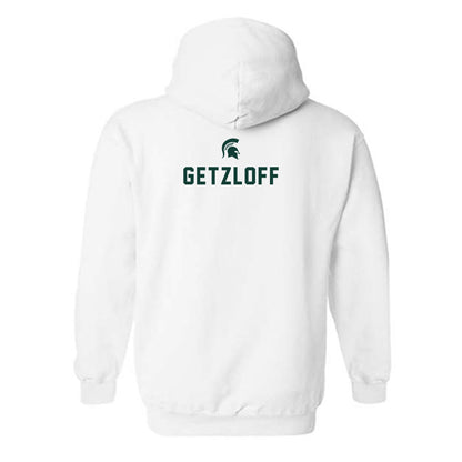 Michigan State - NCAA Women's Rowing : Ava Getzloff - Classic Shersey Hooded Sweatshirt-1