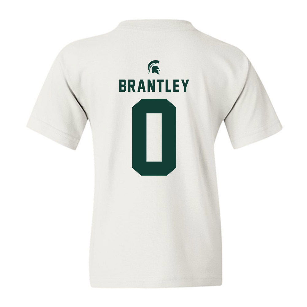 Michigan State - NCAA Football : Charles Brantley - Classic Shersey Youth T-Shirt-1