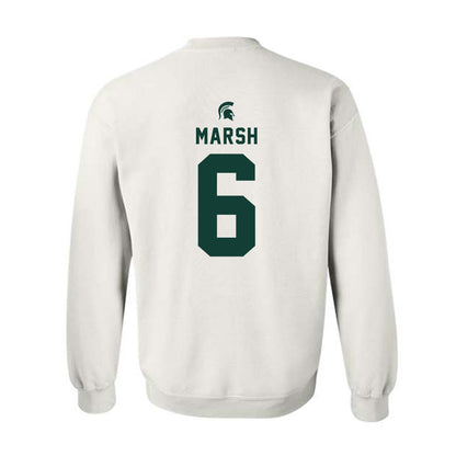 Michigan State - NCAA Football : Nick Marsh - Classic Shersey Crewneck Sweatshirt-1