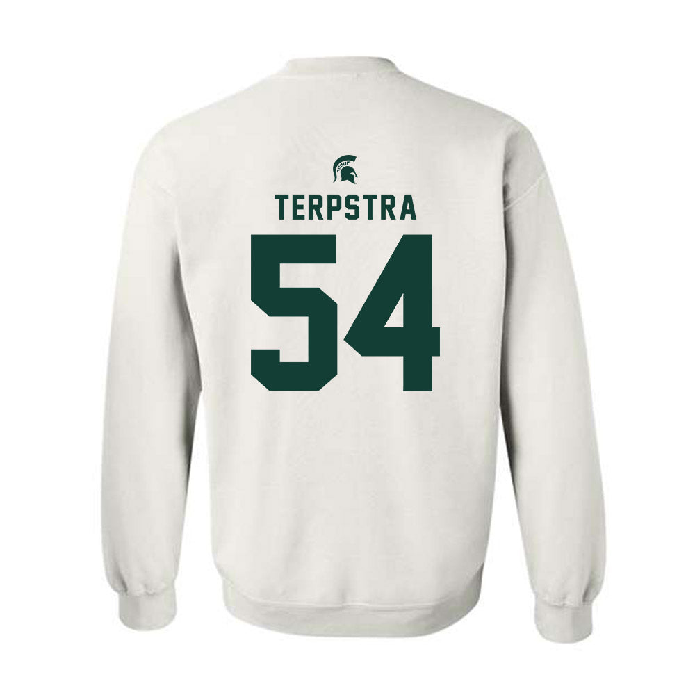 Michigan State - NCAA Football : Cooper Terpstra - Classic Shersey Crewneck Sweatshirt-1