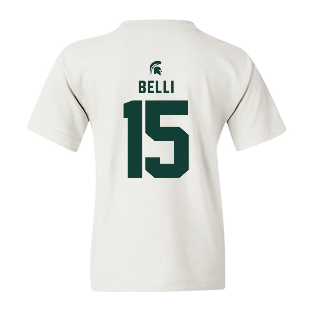 Michigan State - NCAA Women's Soccer : Julia Belli - Classic Shersey Youth T-Shirt-1