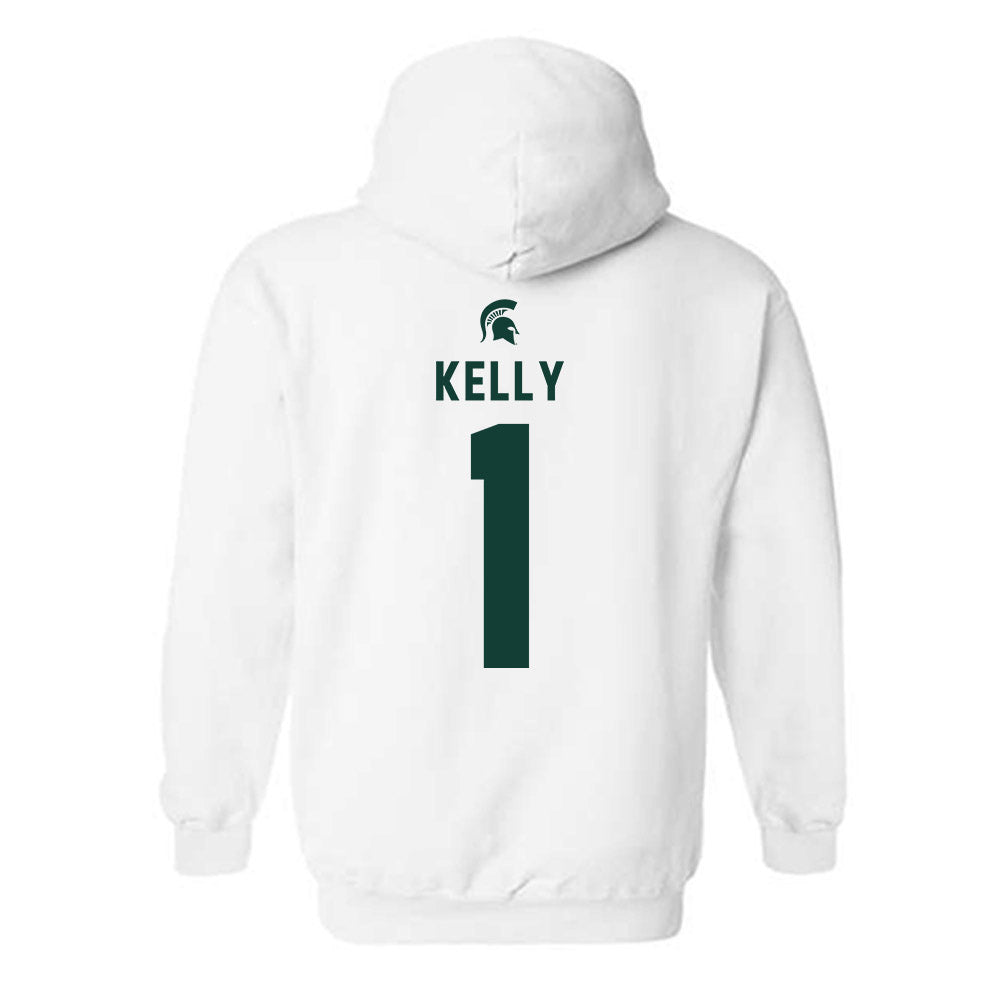 Michigan State - NCAA Football : Omari Kelly - Classic Shersey Hooded Sweatshirt-1