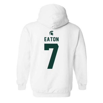 Michigan State - NCAA Football : Joshua Eaton - Classic Shersey Hooded Sweatshirt-1