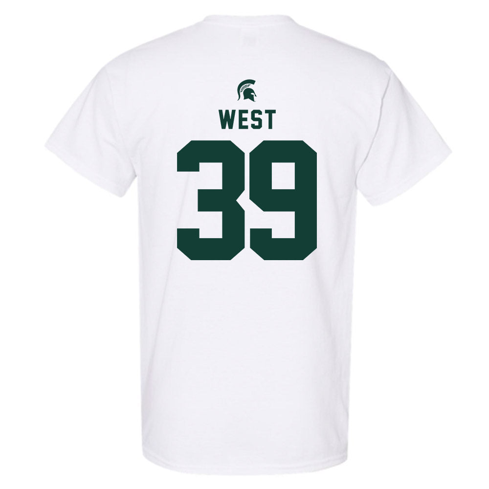Michigan State - NCAA Football : Elisha West - Classic Shersey T-Shirt-1