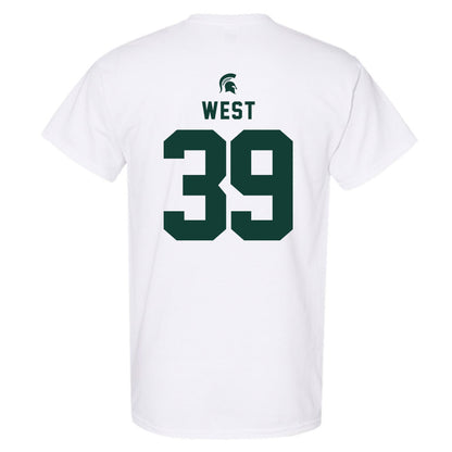 Michigan State - NCAA Football : Elisha West - Classic Shersey T-Shirt-1