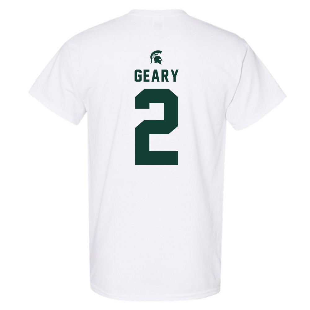 Michigan State - NCAA Men's Ice Hockey : Patrick Geary - Classic Shersey T-Shirt-1