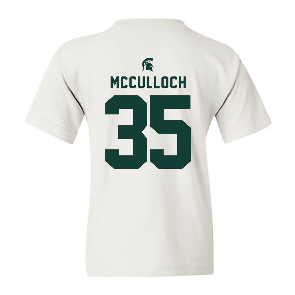 Michigan State - NCAA Men's Basketball : Jesse McCulloch - Classic Shersey Youth T-Shirt-1