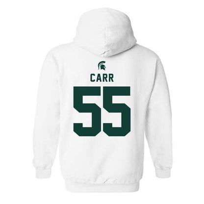 Michigan State - NCAA Men's Basketball : Coen Carr - Classic Shersey Hooded Sweatshirt-1