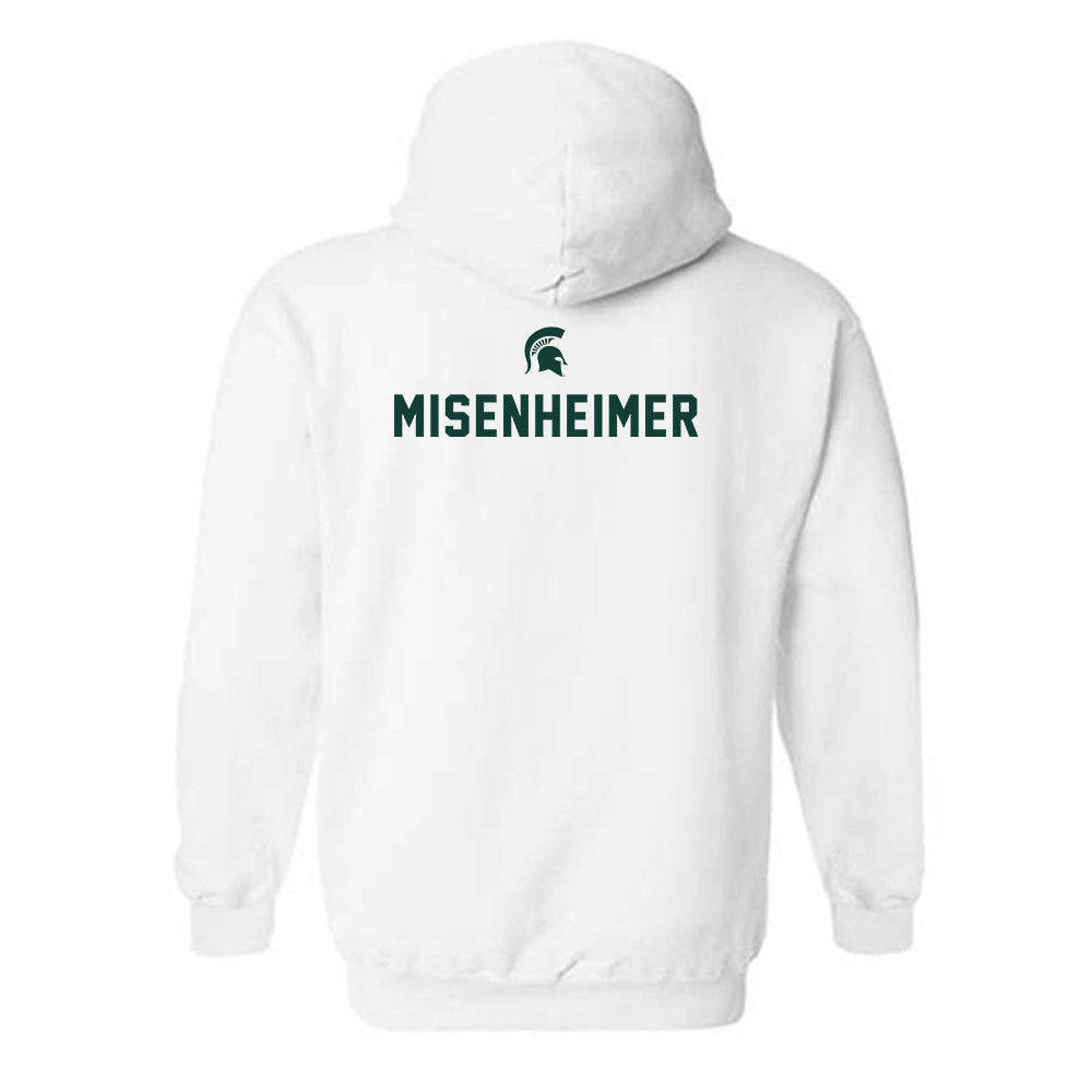 Michigan State - NCAA Women's Gymnastics : Emma Misenheimer - Classic Shersey Hooded Sweatshirt-1