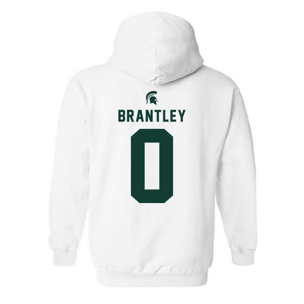 Michigan State - NCAA Football : Charles Brantley - Classic Shersey Hooded Sweatshirt-1