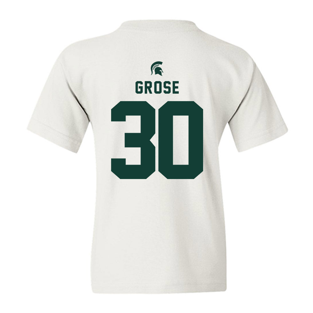 Michigan State - NCAA Football : Aveon Grose - Classic Shersey Youth T-Shirt-1