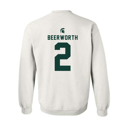 Michigan State - NCAA Women's Soccer : Sofia Beerworth - Classic Shersey Crewneck Sweatshirt-1