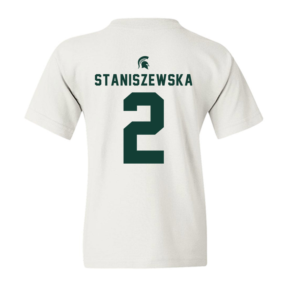 Michigan State - NCAA Women's Volleyball : Karolina Staniszewska - Classic Shersey Youth T-Shirt-1