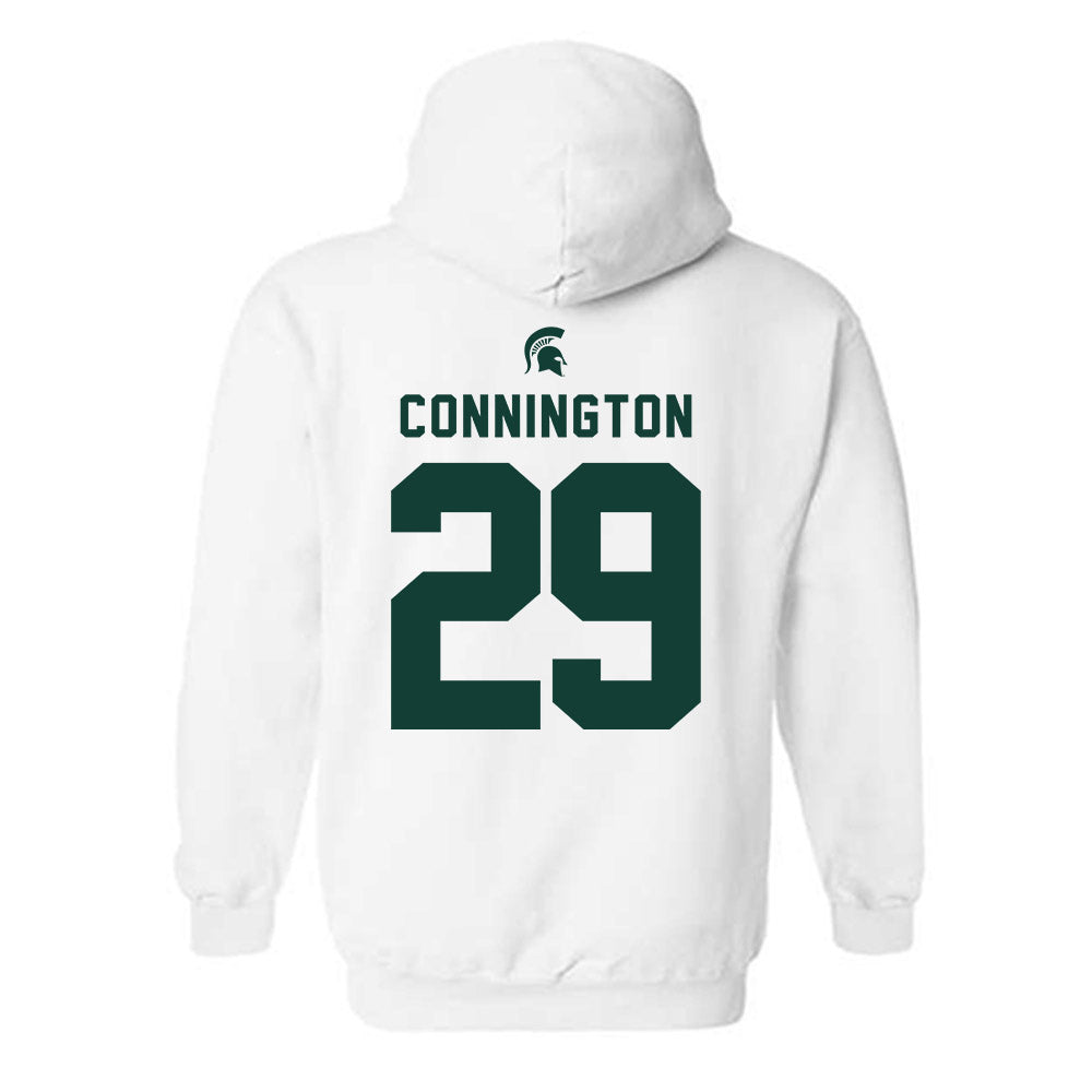 Michigan State - NCAA Football : Martin Connington - Classic Shersey Hooded Sweatshirt-1