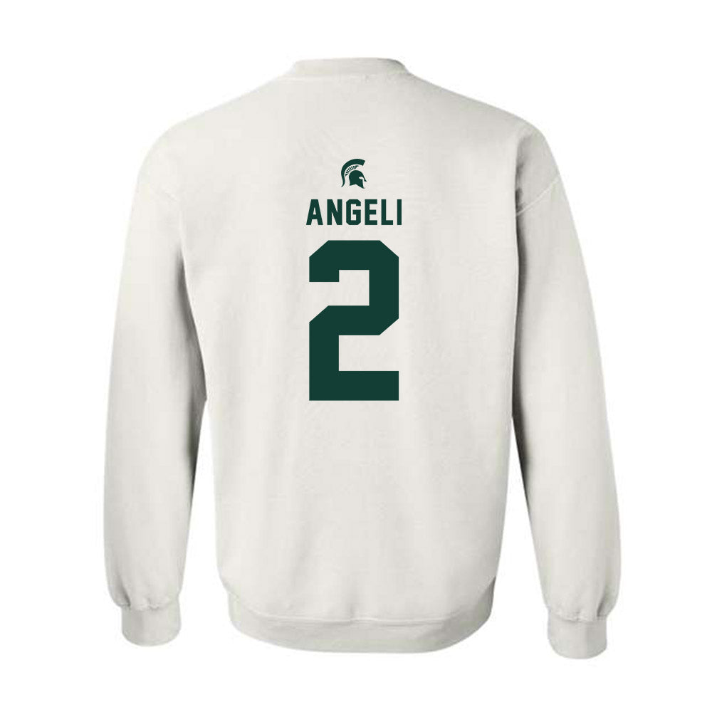Michigan State - NCAA Women's Field Hockey : Nina Angeli - Classic Shersey Crewneck Sweatshirt-1