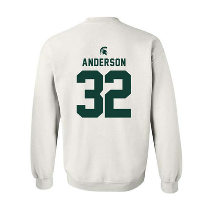 Michigan State - NCAA Men's Soccer : David Anderson - Classic Shersey Crewneck Sweatshirt-1