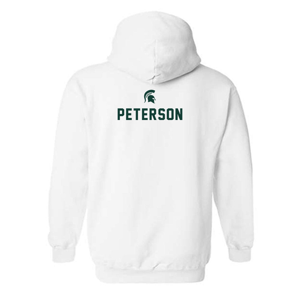 Michigan State - NCAA Women's Rowing : Taylor Peterson - Classic Shersey Hooded Sweatshirt-1