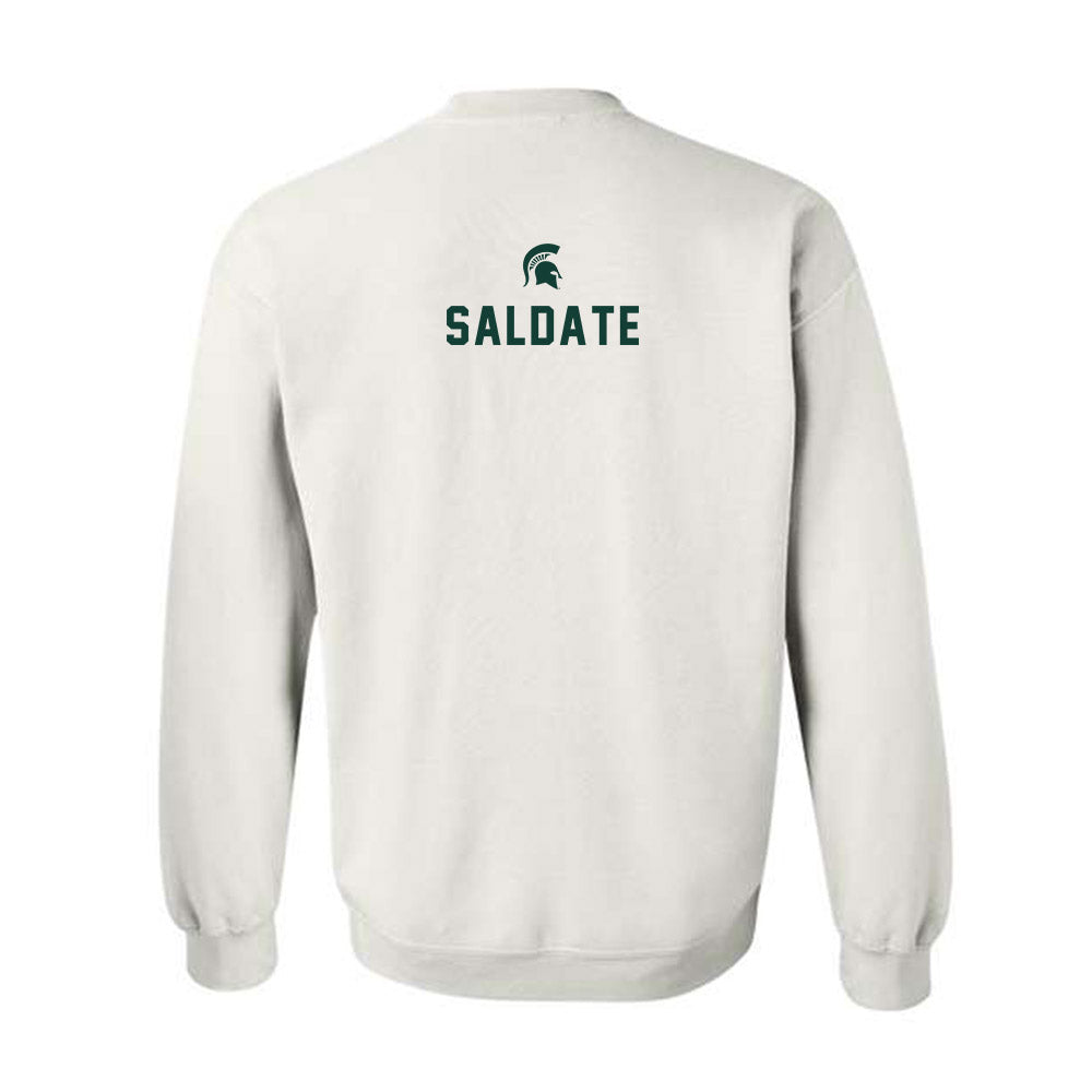 Michigan State - NCAA Wrestling : Chase Saldate - Classic Shersey Crewneck Sweatshirt-1