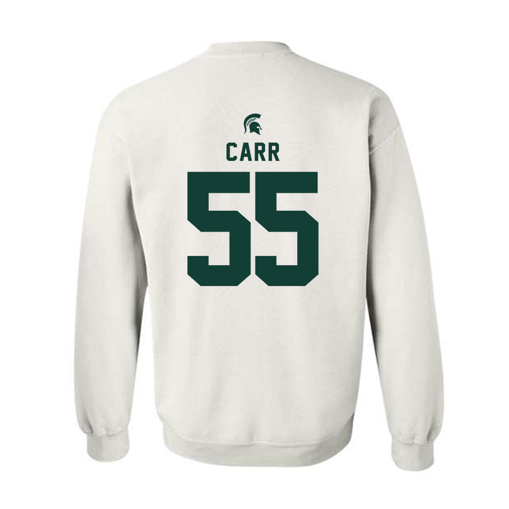Michigan State - NCAA Men's Basketball : Coen Carr - Classic Shersey Crewneck Sweatshirt-1