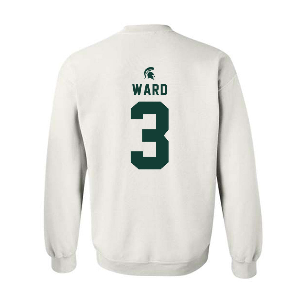 Michigan State - NCAA Men's Basketball : Cam Ward - Classic Shersey Crewneck Sweatshirt-1
