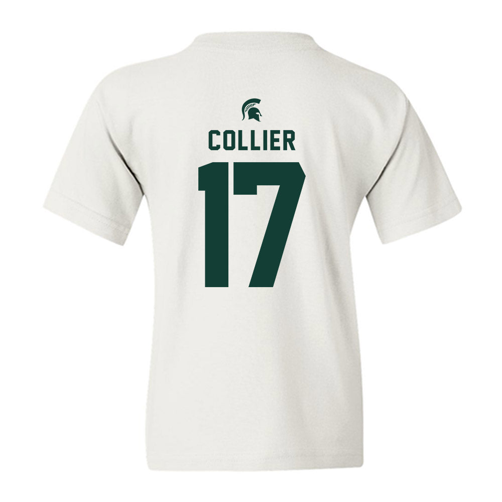 Michigan State - NCAA Football : Braylon Collier - Classic Shersey Youth T-Shirt-1