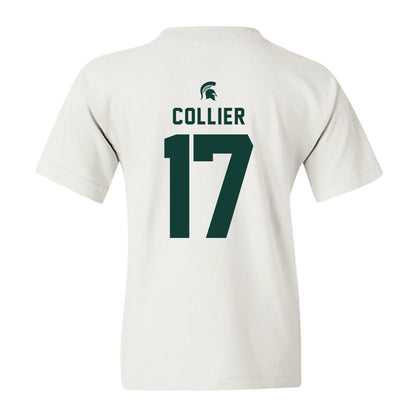 Michigan State - NCAA Football : Braylon Collier - Classic Shersey Youth T-Shirt-1