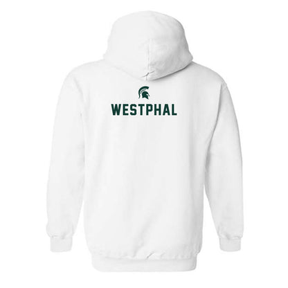 Michigan State - NCAA Men's Track & Field : Thomas Westphal - Classic Shersey Hooded Sweatshirt-1