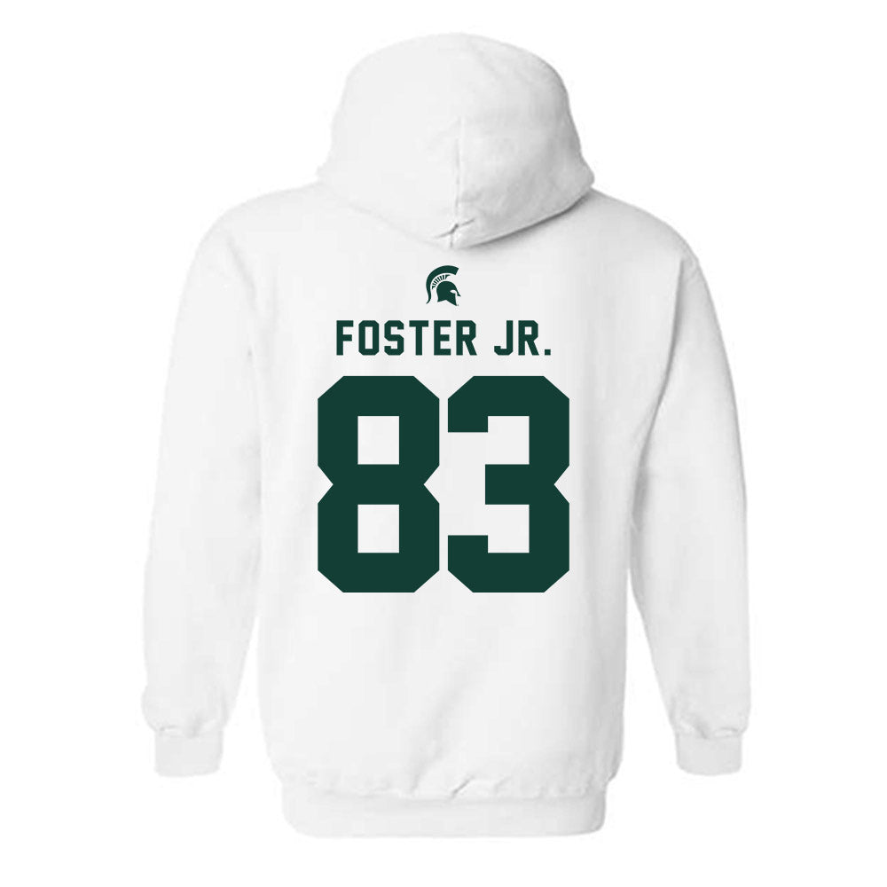 Michigan State - NCAA Football : Montorie Foster Jr. - Classic Shersey Hooded Sweatshirt-1