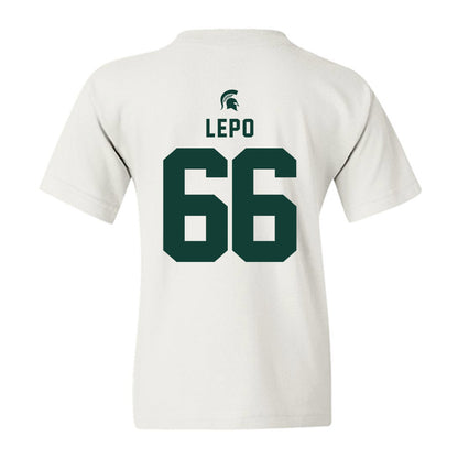 Michigan State - NCAA Football : Ashton Lepo - Classic Shersey Youth T-Shirt-1