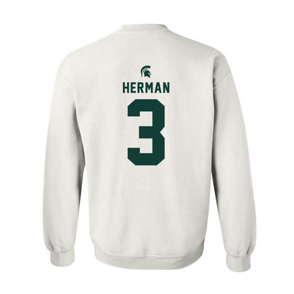 Michigan State - NCAA Softball : Hannah Herman - Classic Shersey Crewneck Sweatshirt-1