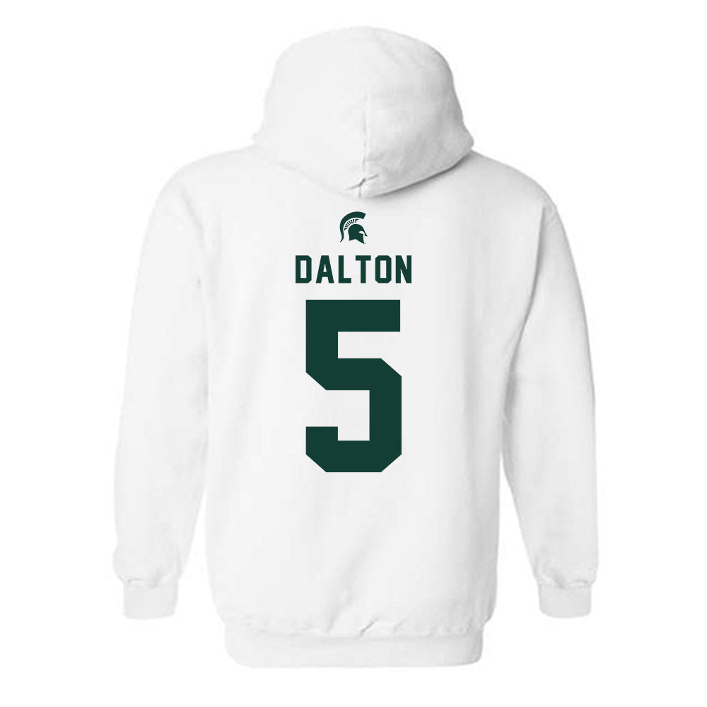 Michigan State - NCAA Women's Soccer : Regan Dalton - Classic Shersey Hooded Sweatshirt-1