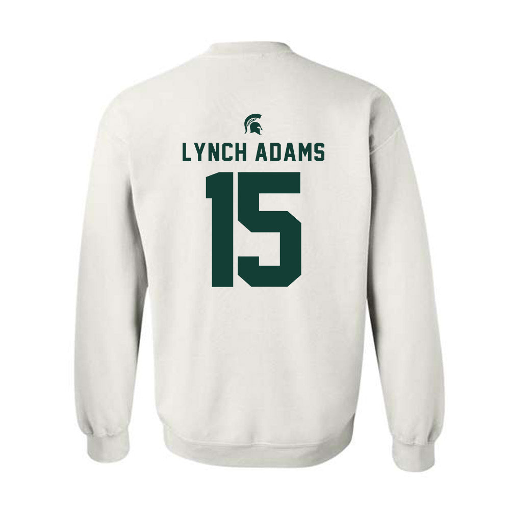 Michigan State - NCAA Football : Kay'Ron Lynch adams - Classic Shersey Crewneck Sweatshirt-1