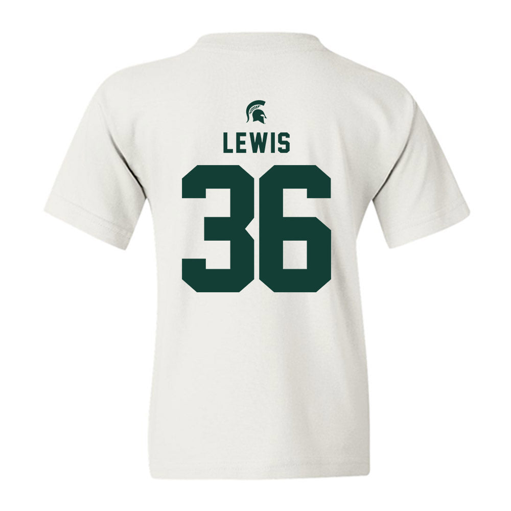 Michigan State - NCAA Football : Brandon Lewis - Classic Shersey Youth T-Shirt-1