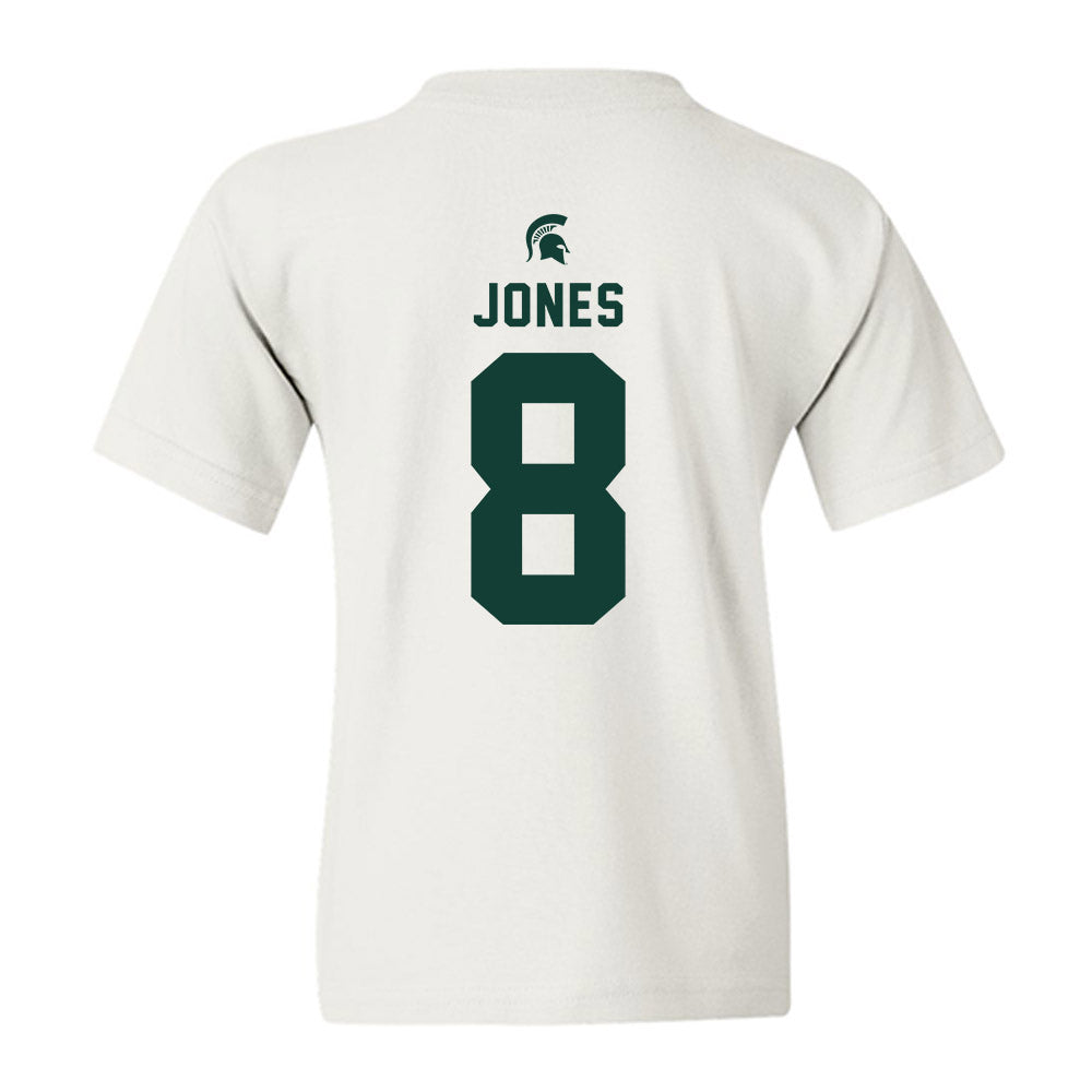 Michigan State - NCAA Football : Anthony Jones - Classic Shersey Youth T-Shirt-1