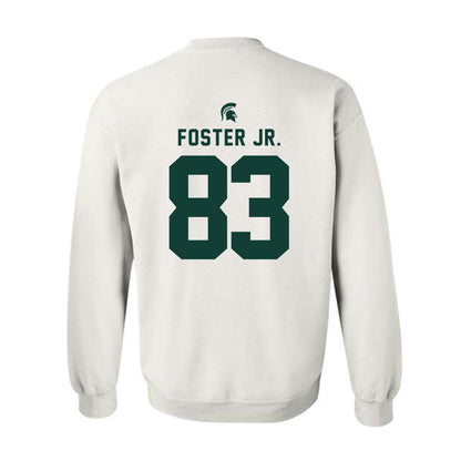 Michigan State - NCAA Football : Montorie Foster Jr. - Classic Shersey Crewneck Sweatshirt-1