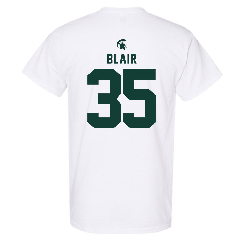 Michigan State - NCAA Women's Basketball : Kennedy Blair - Classic Shersey T-Shirt-1