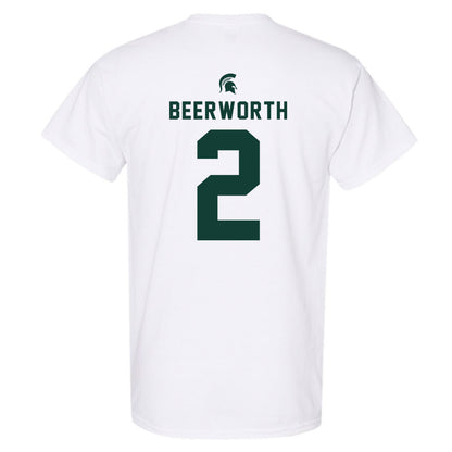 Michigan State - NCAA Women's Soccer : Sofia Beerworth - Classic Shersey T-Shirt-1