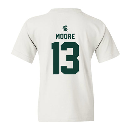 Michigan State - NCAA Women's Volleyball : Aliyah Moore - Classic Shersey Youth T-Shirt-1