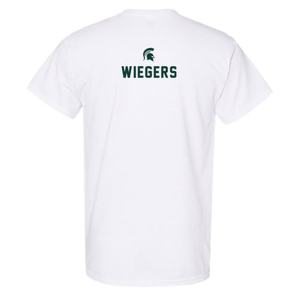 Michigan State - NCAA Women's Track & Field : Abbie Wiegers - Classic Shersey T-Shirt-1