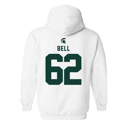 Michigan State - NCAA Football : Justin Bell - Classic Shersey Hooded Sweatshirt-1