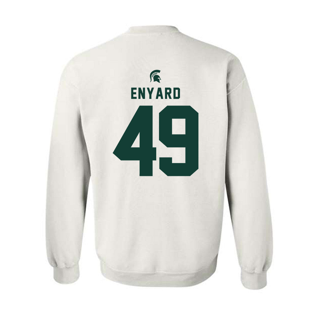 Michigan State - NCAA Football : Carter Enyard - Classic Shersey Crewneck Sweatshirt-1