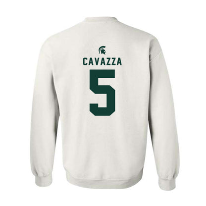 Michigan State - NCAA Women's Field Hockey : Mora Cavazza - Classic Shersey Crewneck Sweatshirt-1